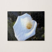 witte orchidee ventilator legpuzzel (Horizontaal)