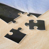 witte orchidee ventilator legpuzzel (Zijkant)