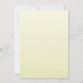 Witte Orchidee & Wijnstok Doop Kaart (Achterkant)