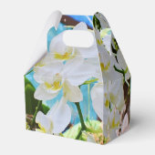 Witte Orchideeën  Bedankdoosjes (Achterkant)