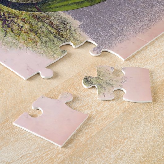 witte orchideeën Cattleya Virginalis Lindenia Legpuzzel (Zijkant)