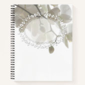 Witte orchideeën notitieboek (Voorkant)