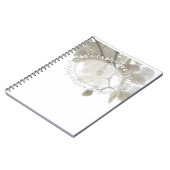 Witte orchideeën notitieboek (Linkerzijde)