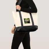 Witte Orchideeën Tote Bag (Voorkant (product))