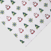 Witte origami kerst tissuepapier (Detail)