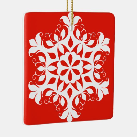 Witte Ornament (Rechts)