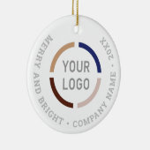 Witte ornamenten van de douane met logo (Rechts)