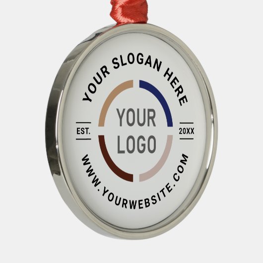 Witte ornamenten van de douane met logo (Rechts)