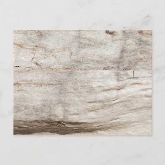 Witte oude eikenhout briefkaart (Voorkant)