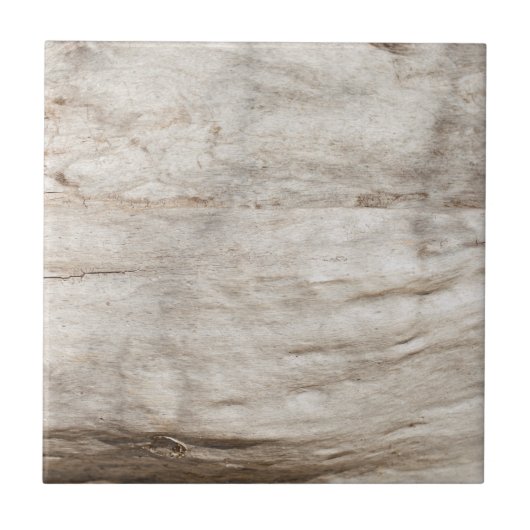 Witte oude eikenhout tegeltje (Voorkant)