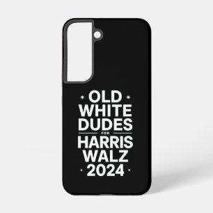 Witte Oude Kerels voor Harris Walz Democratische P Samsung Galaxy Hoesje