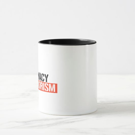 Witte overheersing is terrorisme mok (Midden)