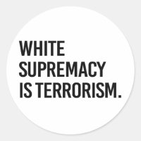 Witte overheersing is terrorisme