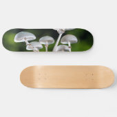 Witte Oyster Autumn paddenstoelen Persoonlijk Skateboard (Horizontaal)