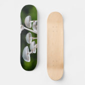 Witte Oyster Autumn paddenstoelen Persoonlijk Skateboard (Voorkant)