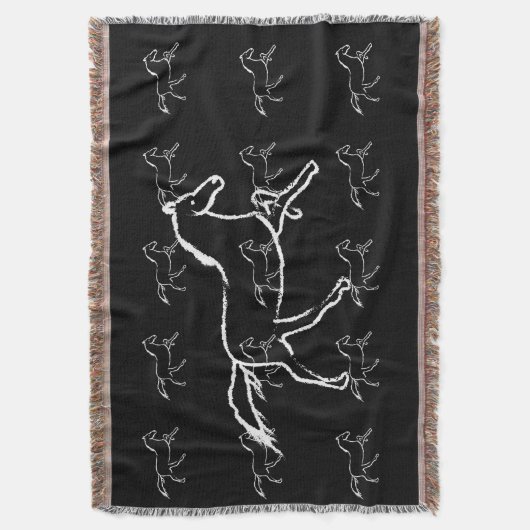 Witte paard deken (Voorkant Verticaal)