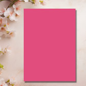 Witte Paard en Roze Bloemen Verjaardag Kaart