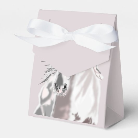 Witte Paard Favoriet of Cadeaubox Bedankdoosjes (Voorkant Zijde)