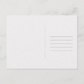 Witte Paard Illustratie Postcrossing Briefkaart (Achterkant)