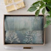 Witte Paard Maan Decoupage Tissuepapier (Geschenk)