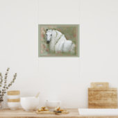 Witte Paard - Poster (Keuken)