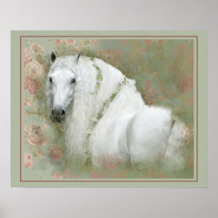 Witte Paard - Poster