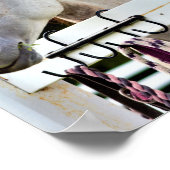Witte Paard Poster (Hoek)