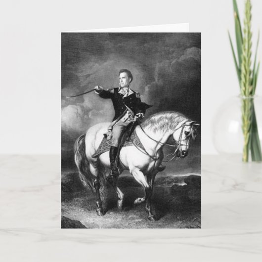 Witte Paard Profetie Kaart (Voorkant)