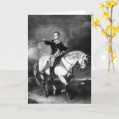 Witte Paard Profetie Kaart (Gele Bloem)