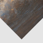 Witte paarden galopperen door oceaangolven tissuepapier (Detail)