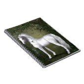 Witte paarden in het Notitieboek Bossen (Rechterzijde)