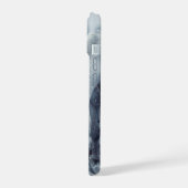 Witte paarden iPhone 15 case (Linkerkant)