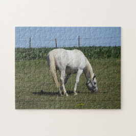  witte paarden legpuzzel