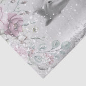 Witte paarden sneeuwwitje tissuepapier (Detail)