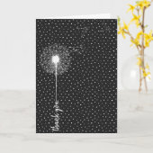 witte paardenbloem voor vriend kaart (Gele Bloem)