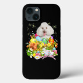 Witte paardevlek met paasemeieren Case-Mate iPhone case (Achterkant)