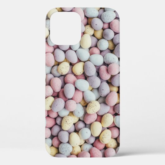 Witte, paarse en gele stenen Case-Mate iPhone case (Achterkant)