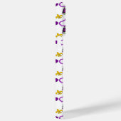 WITTE PAARSE GREEN GELLOW MARDI GRAS Case-Mate iPhone CASE (Achterkant / Rechts)