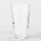 Witte Paashaas Glas (Links)