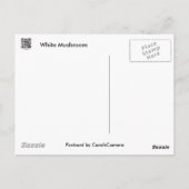 Witte paddenstoel Coördinerende items Briefkaart (Achterkant)