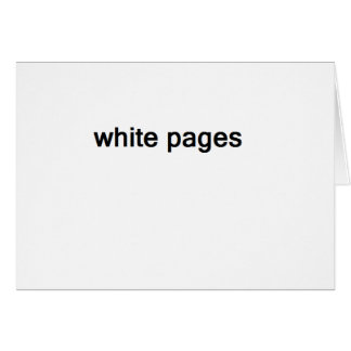 Witte pagina's