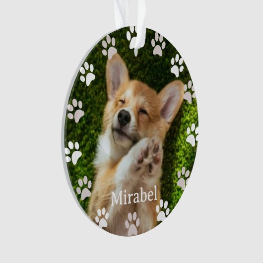 witte pagina's Lijst Afdrukken Aangepaste foto's & Ornament (voorkant)