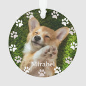 witte pagina's Lijst Afdrukken Aangepaste foto's & Ornament (achterkant)