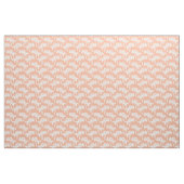 Witte palmbomen op beige stof (Yard (91,4 cm))