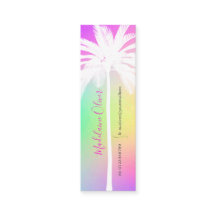 Witte palmboom Tropisch kleurig
