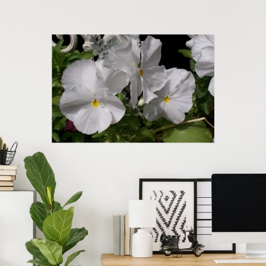 Witte panelen poster (Thuiskantoor)