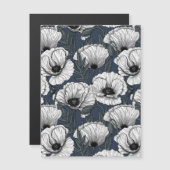 Witte papaver (Voorkant / Achterkant)