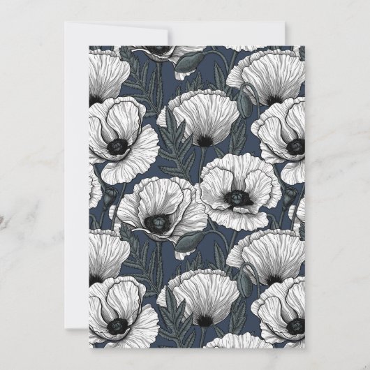 Witte papaver (Voorkant)