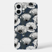 Witte papaver Case-Mate iPhone case (Achterkant)
