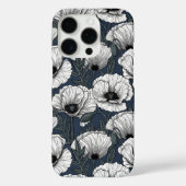 Witte papaver Case-Mate iPhone case (Achterkant)